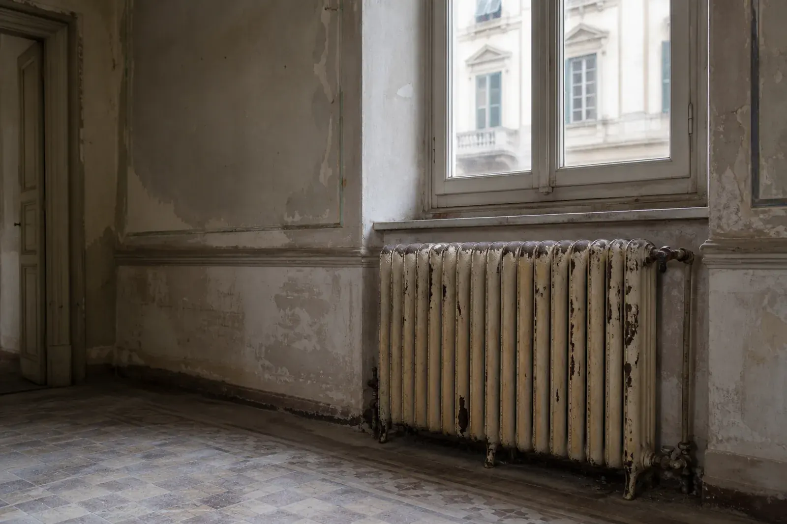Prima: Termosifoni: prima e dopo l'intervento